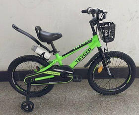 Двоколісний велосипед Corso Tayger на 18 дюймів, зелений 14763
