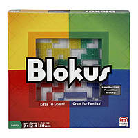 Настольная игра головоломка Mattel Blokus. Оригинал. Для 2-4 игроков от 5 лет и взрослых.