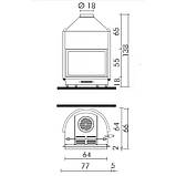 Камінна топка з водяним контуром Idro 50 c/s Edilkamin 2 692.00€, фото 2