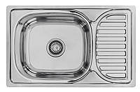 Кухонная мойка Lemax нержавеющая сталь + сифон (LE-5011 CH) PZ, код: 7728540
