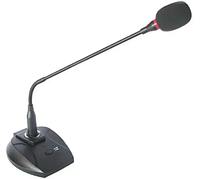 Лаконичный черный микрофон для конференций, DM MX 718 PRO
