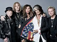 Aerosmith музыкальная группа плкакат