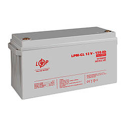 Акумулятор гелевий LogicPower LPM-GL 12V-150 Ah для ДБЖ, для сонячних батарей, для аварійного освітлення