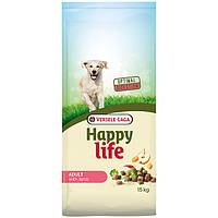 Сухой премиум корм для собак средних и крупных пород Happy Life Adult with Lamb 15 кг (541034 GT, код: 7765357