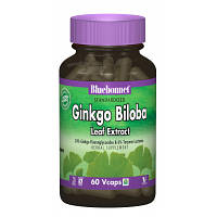 Травы Bluebonnet Nutrition Экстракт Листьев Гинкго Билобы, Ginkgo Biloba Leaf Extract, (BLB1362) - Топ Продаж!