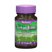 Травы Bluebonnet Nutrition Экстракт Листьев Гинкго Билобы, Ginkgo Biloba Leaf Extract, (BLB1360)