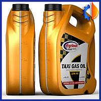 Моторна олива Агрінол Taxi Gas oil 10W-40 SG/CD 4 л, універсальна напівсинтетична олива для автомобіля