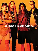 Alice in Chains американская рок-группа - постер