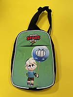 Модная сумка 4 героя Бравл Старс для мальчиков 6-12 лет от Crazy Bags - 28х22 см