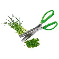 Ножницы для резки зелени с щеткой для чистки