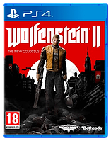 Игра Wolfenstein II для PS4 (Blu-ray диск) CUSA - 07379