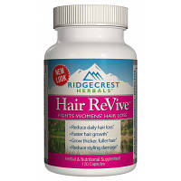Витаминно-минеральный комплекс Ridgecrest Herbals Комплекс от Выпадения Волос для Женщин, Hair ReVive, RidgeCr