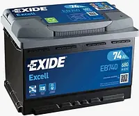 Аккумулятор 74Ah-12v Exide EXCELL (278х175х190), R, EN680