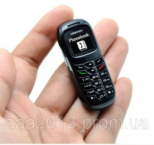 Міні Мобільний Телефон SERVO L8Star BM30 Mini Bluetooth гарнітура 1 SIM карта, фото 1