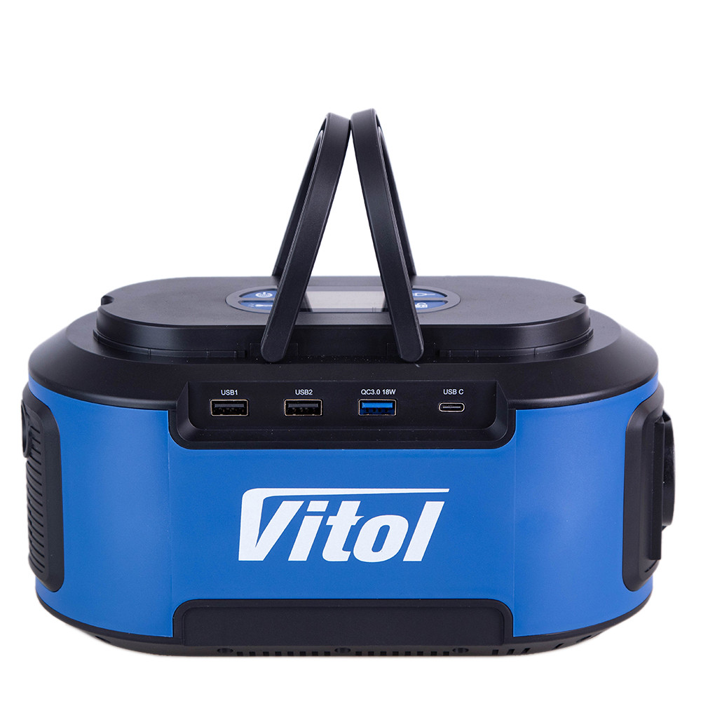 Портативне джерело живлення 220В/200Вт/Li-ion 222Вт/год, мод. синус Vitol S420, фото 1