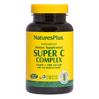 Витаминно-минеральный комплекс Natures Plus Супер Комплекс Витамина С 1000 мг, Биофлавоноиды 500 мг, Sup
