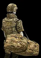 Сумка-рюкзак из кордуры для ВСУ 100л тактический военный баул Армейский баул 100 сумка баул кордура
