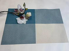 Серветка підкладка синя на стіл 30см*45см, серветка на стіл