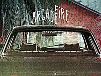 Arcade Fire канадская инди-рок групп - постер