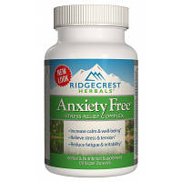 Витаминно-минеральный комплекс Ridgecrest Herbals Комплекс для Снижения Стресса, Anxiety Free, RidgeCrest Herb