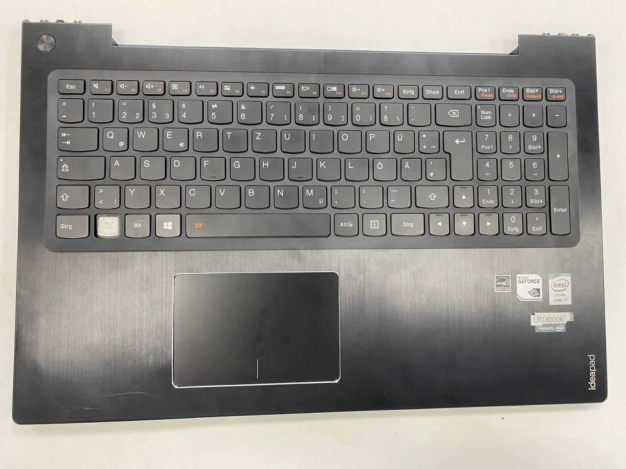 Lenovo IdeaPad U530 touch Корпус C (топкейс, середня частина) бу