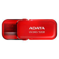USB флеш накопитель ADATA 32GB UV240 Red USB 2.0 (AUV240-32G-RRD) PZZ