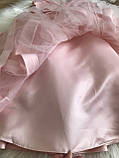Нарядна сукня на дівчинку персикова зріст 110, 134, фото 7