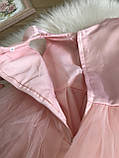 Нарядна сукня на дівчинку персикова зріст 110, 134, фото 6