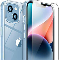 Чехол FlexGear [Полная защита] для iPhone 12 и 2 Защитных Стекла - Crystal Clear (602307204-X003B1M2Q1)