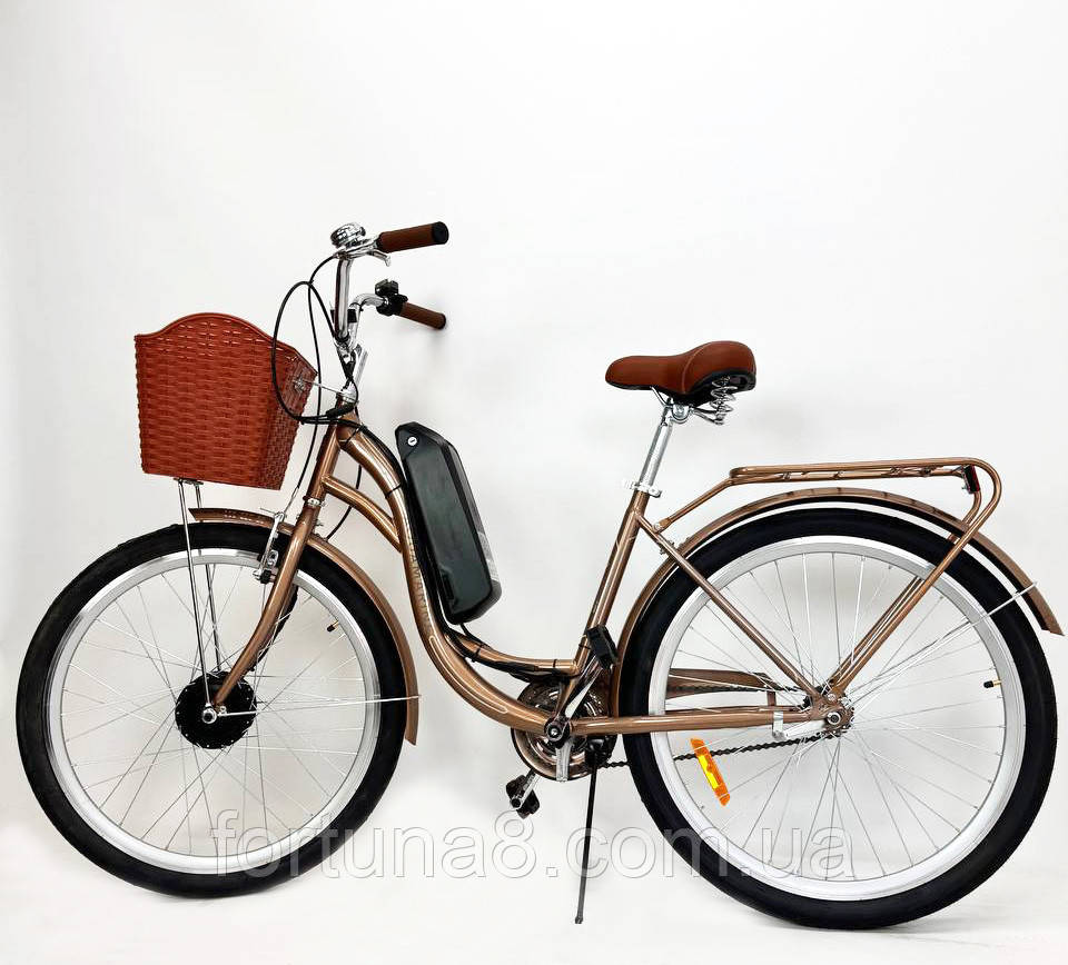 Електровелосипед Dorozhnik Akvamarin 26" (36 V 500 W, 16000 Ah) 2024 рік