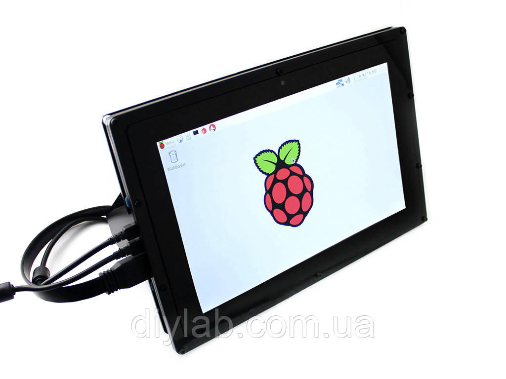 HDMI LCD 10.1", 1280×800, IPS, Ємнісний сенсор, для Raspberry Pi від Waveshare (B), фото 1