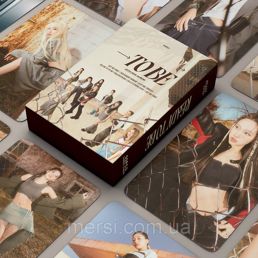Фотокарточки K-POP lomo card карточки Twice - Ready to be 2 -  55 шт, фото 1