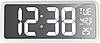 Настінний електронний годинник Technoline WS8130 | Стильний дизайн, Великий LCD-дисплей, Календар, Термометр, фото 7
