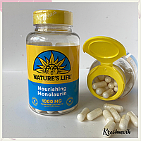 Nature s Life Nourishing Monolaurin 1000 мг, 90 капсул(500 мг в 1 капсулі)