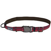 Светоотражающий ошейник для собак Coastal K9 Explorer Collar 2.5 х 46-66 см малиновый (764843 PP, код: 7772120