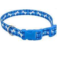 Ошейник для собак Coastal Pet Attire Style клетка с косточкой 2.5x46 - 66 см (76484774102) ES, код: 7720974