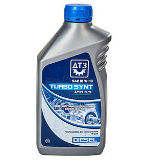 Масло моторне ДТЗ TURBO SYNT DIESEL 10W-40  API CH-4/SL  каніста 2 л ПЕ