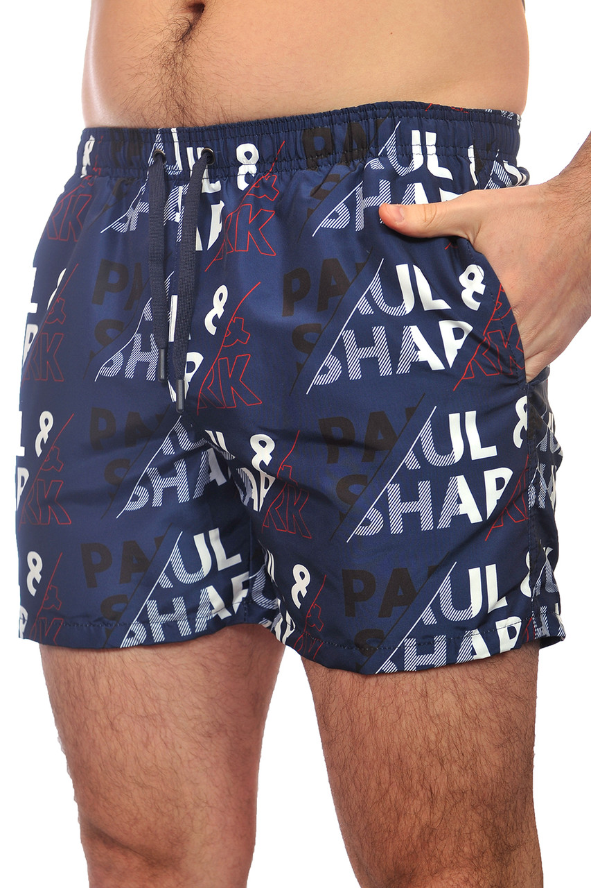 Шорти пляжні чоловічі Paul & Shark 24-D-275 темно-сині
