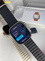 Android 4G Часы-Телефон с сим картой, Google, YouTube и TikTok HK Ultra ONE 32 Gb AMOLED Smart Watch Черные