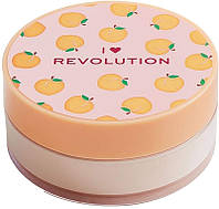 Рассыпчатая пудра для лица персиковая - I Heart Revolution Loose Baking Powder Peach 22g (974589)