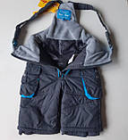 Теплі якісні штанці з нагрудником для новонародженого: хлопчика 62-68 TUP-TUP, фото 3