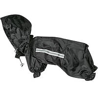 Одежда для собак Flamingo Raincoat Safety защитный комбинезон с капюшоном и светоотражающими MY, код: 7937148