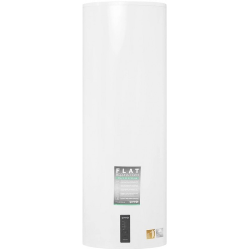 Водонагрівач електричний Gorenje FTG 80 SMV9, 80 л емаль вертикальний/горизонтальний