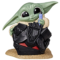 Коллекционные игрушки - фигурки STAR WARS The Bounty Collection, Grogu Figures, 2.25-Inch-Scale Helmet Hijinks