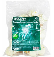 Лакомства для собак Lucky Pet Кость Баварская узловая 3 L с мясом курицы 14-16 см 10 шт (4820 QT, код: 7998138