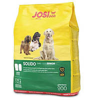 Сухой корм для пожилых собак JosiDog Solido Adult с мясом домашней птицы 900 г (4032254745662 QT, код: 7999689