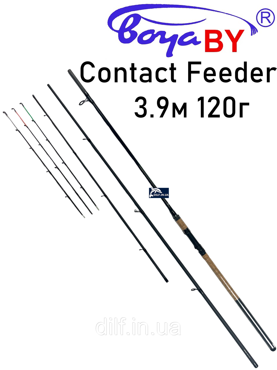 Вудилище BoyaBy Contact Feeder3.9м 120г фідерне