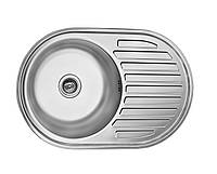 Кухонная мойка Lemax Нержавеющая сталь + сифон (LE-5003 DE) XN, код: 7224462