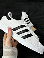 Кросівки суперстар білі зручні Adidas Superstar White стильні Кеди чоловічі adidas superstar білі 36-44