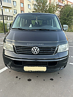 Дефлектор капота Volkswagen Transporter T5 2003-2010, Мухобойка на капот Фольсваген Транспортер 2003-2010